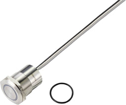 TRU COMPONENTS TC-9554788 Sensortoets 24 V 0.5 A 1x uit/(aan) Moment Groen, Rood (Ø) 22 mm IP65 1 stuk(s)