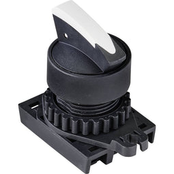 TRU COMPONENTS TC-9860136 S2SRN-S5W Keuzetoets Knevel Wit 2 x 60 ° 1 stuk(s)