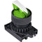 TRU COMPONENTS TC-9860172 S2SRN-L5G Keuzetoets Knevel Groen 2 x 60 ° 1 stuk(s)