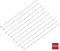 TRU COMPONENTS TC-BT-710-8.8-N Kabelbinder 710 mm 8.8 mm Natuur Chemische bestandigheid 100 stuk(s)