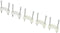 TRU COMPONENTS TC-DNF17203 Spijkerclip 1593094 Bundel-Ø (bereik) 17.70 mm (max) Tweegats Wit 100 stuk(s)
