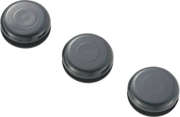 TRU COMPONENTS TC-GMCQR-1006203 Kabeldoorvoering Gesloten Montagegat: 10 mm Klem-Ø (max.): 6.4 mm Plaatdikte (max.): 1.