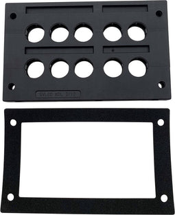 TRU COMPONENTS TC-KDL 2/10 Kabelinvoeringsplaat Klem-Ø (max.): 16 mm PA Zwart 1 stuk(s)
