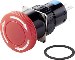 TRU COMPONENTS TC-LAS1-AY-11TS Noodstopschakelaar 250 V/AC 3 A 1x NC, 1x NO IP40 1 stuk(s)