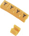 TRU COMPONENTS TC-MB1/B203 Markeerclip Opdruk B Buitendiameter 3 tot 3.60 mm 1593405