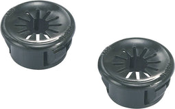 TRU COMPONENTS TC-RSBR16203 Kabeldoorvoering Montagegat: 15.9 mm Klem-Ø (max.): 13.2 mm Polyamide Zwart 100 stuk(s)