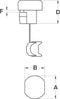 TRU COMPONENTS TC-SRR6R1203 Trekontlasting Klem-Ø (max.): 9.2 mm Plaatdikte (max.): 1.6 mm Polyamide Zwart 100 stuk(s)