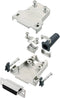 TRU COMPONENTS TCDTZF15HDS26K 7708588 D-sub female connectorset 180 ° Aantal polen: 26 Soldeerkelk 1 stuk(s)