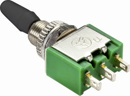 TRU COMPONENTS Tuimelschakelaar 250 V/AC 2 A 1x aan/aan Continu 1 stuk(s)