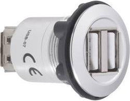 TRU COMPONENTS USB-07 Dubbele USB-inbouwbus 2.0 Bus, inbouw 2x USB-bus type A naar 2x USB-bus type A Inhoud: 1 stuk(s)