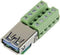 TRU COMPONENTS USB-AFT-2 Inbouwbus USB 3.0 Bus, inbouw horizontaal Inhoud: 1 stuk(s)