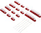 TRU COMPONENTS WCM-SET-TT Kabelhouder Zelfklevend 1386629-1 Transparant 19 stuk(s)