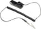 TRU COMPONENTS WristME-SET-10-183-K ESD-armband Zwart Incl. aardingskabel Drukknop 10 mm, Krokodilklem