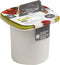 Trudeau Snack Pod, Polypropylen, Raspberry, 85mm X 90mm X 80mm
