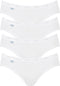 sloggi Basic+ - Dames Mini slip - Extra zachte naden - Wit (4-pack)