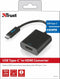 Trust Adapter van USB type C naar HDMI - 4K ondersteuning - Zwart