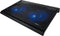 Trust Azul - Laptop Cooling Stand - 2 Ventilatoren - USB-voeding - Blauw Verlicht - max 17.3 inch
