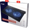 Trust Azul - Laptop Cooling Stand - 2 Ventilatoren - USB-voeding - Blauw Verlicht - max 17.3 inch