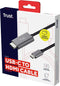 Trust Calyx - USB-C naar HDMI-kabel - 4K ondersteuning - Zwart