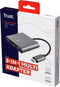 Trust Dalyx - 4K HDMI - USB 3.0 / USB-C - Aluminium - 30Hz - Donkergrijs