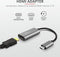 Trust Dalyx - USB-C naar HDMI Adapter - Aluminium / Grijs