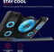 Trust GXT 1125 Quno - Laptop Cooling Stand - 5 ventilatoren - Ledverlichting