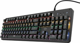 Trust GXT 1863 Thaz - Gaming Toetsenbord - RGB - Mechanisch - Zwart