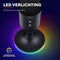 Trust GXT 234 Yunix - USB Microfoon - Gaming & Streaming - RGB - Zwart