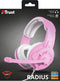 Trust GXT 411 Radius - Multiplatform Gaming Headset - 3,5MM - Roze