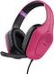 Trust GXT 415P Zirox - Bedrade Gaming Headset - voor PC, PS4, PS5, Xbox & Switch - Stereo - Roze
