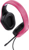Trust GXT 415P Zirox - Bedrade Gaming Headset - voor PC, PS4, PS5, Xbox & Switch - Stereo - Roze