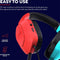 Trust GXT 416S Zirox - Bedrade Gaming Headset - voor Nintendo Switch - 3.5mm - Stereo - Rood/Blauw