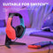 Trust GXT 416S Zirox - Bedrade Gaming Headset - voor Nintendo Switch - 3.5mm - Stereo - Rood/Blauw