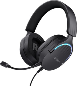 Trust GXT 490 Fayzo - Gaming Headset - 7.1 surround sound - geschikt voor PC/PS4/PS5 - USB - RGB verlichting - Zwart