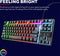 Trust GXT 833 Thado - Bedraad Gaming Toetsenbord - Tenkeyless - QWERTY - Zwart
