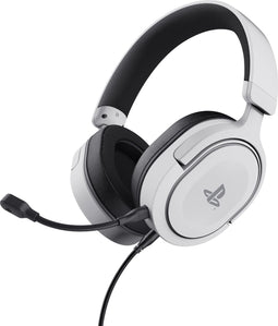 Trust GXT498W Forta - Bedrade Gaming Headset - Licensed voor PS5 - Wit
