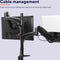 Trust Mara - Dubbele Monitor Arm - Montior & Laptop