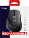 Trust Ozaa - Draadloze Muis - Oplaadbaar - Rechtshandig - Zwart
