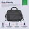 Trust Sydney Laptoptas - Milieuvriendelijk Eco - Gerecycled materiaal - 17 inch – Zwart