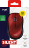 Trust Yvi+ - Draadloze Muis - Compact - Stil - Rood