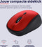 Trust Yvi+ - Draadloze Muis - Compact - Stil - Rood