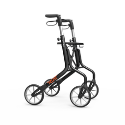 TrustCare Let's Move rollator (inclusief tas) Zwart