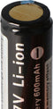 Trustfire 10440 300 mAh 3,6 V - 3,7 V beschermde Li-ion celvlam, met kop 46,22x15 mm