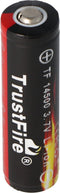 Trustfire 14500 900 mAh 3,7 V beschermde Li-ioncel (vlam)