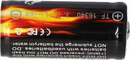 Trustfire 16340 880mAh 3.6V - 3.7V PCB beschermd