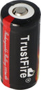 Trustfire 16340 880mAh 3.6V - 3.7V PCB beschermd