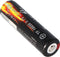 Trustfire 18650 2400 mAh 3,7 V beveiligd, let op afmetingen 68,5 x 18,3 mm