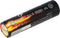 Trustfire 18650 2400 mAh 3,7 V beveiligd, let op afmetingen 68,5 x 18,3 mm