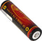 Trustfire 18650 3000mAh 3.6V - 3.7V beschermde Li-ion batterij (vlam)