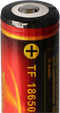 Trustfire 18650 3000mAh 3.6V - 3.7V beschermde Li-ion batterij (vlam)